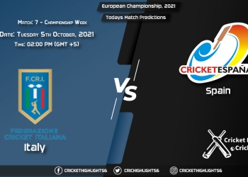 European Championship, 2021, Championship Week - Match 7 ITA vs SPA Playing 11 & Today's Match Predictions