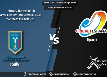 European Championship, 2021, Championship Week - Match Eliminator 2 ITA vs SPA, Playing 11 & Today's Match Predictions