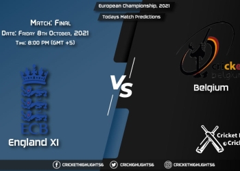 European Championship, 2021, Final Match ENG XI vs BEL, Playing 11 & Today's Match Predictions
