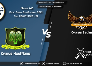 European Cricket Cyprus T10, 2021, Match 42 CYM vs CES, Playing 11 & Today's Match Predictions