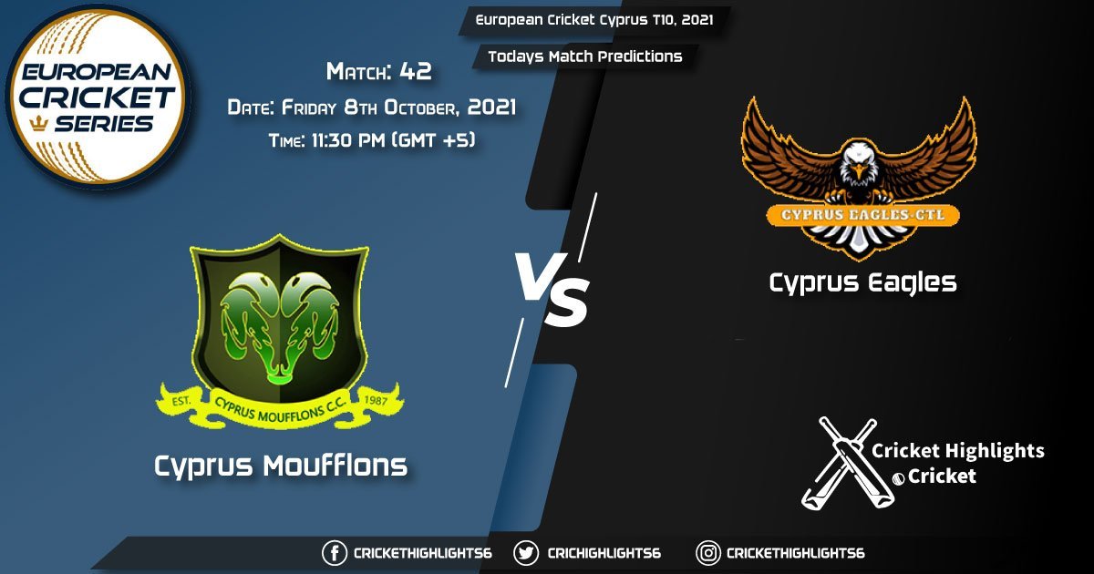 European Cricket Cyprus T10, 2021, Match 42 CYM vs CES, Playing 11 & Today's Match Predictions