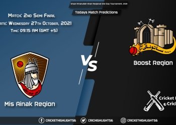 Ghazi Amanullah Khan Regional One Day Tournament, 2021, Match 2nd Semi-Final MAK vs BOS, Playing 11 & Today's Match Predictions