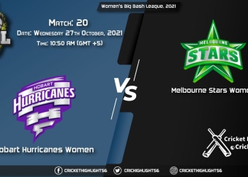 HB-W vs MS-W Live Score Match 20, Playing 11 Live Match Today, October 27, 2021, Women's Big Bash League, 2021
