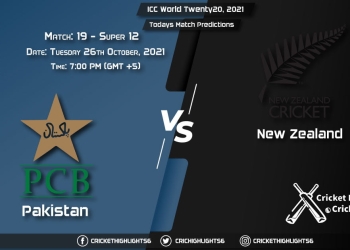 ICC World Twenty20, 2021, Super 12 - Match 19 PAK vs NZ, Playing 11 & Today's Match Predictions