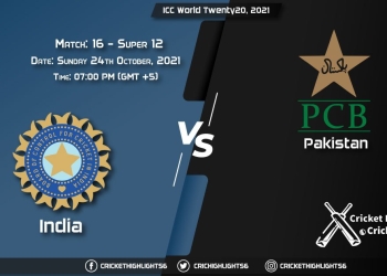 IND vs PAK Live Score Super 12 - Match 16, Playing 11 Live Match Today, October 24, 2021, ICC World Twenty20, 2021