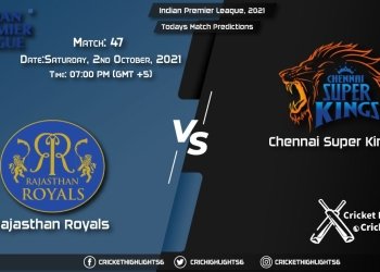 Indian Premier League, 2021, Match 47 RR vs CSK, Playing 11 & Today's Match Predictions