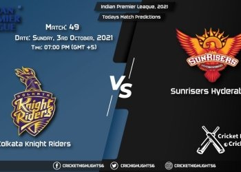 Indian Premier League, 2021, Match 49 KKR vs SRH, Playing 11 & Today's Match Predictions