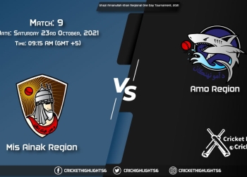 MAK vs AM Live Score Match 9, Playing 11 Live Match Today, October 23, 2021, Ghazi Amanullah Khan Regional One Day Tournament, 2021