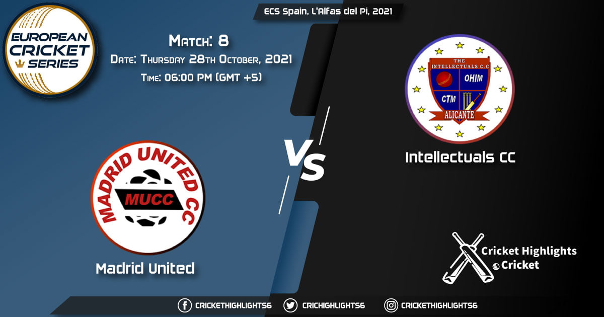 MAU vs INT Live Score Match 8, Playing 11 Live Match Today, October 28, 2021, ECS Spain, L'Alfas del Pi, 2021