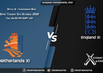 NED XI vs ENG XI Live Score Match 8 - Championship Week, Playing 11 Live Match Today, October 5, 2021, European Championship, 2021