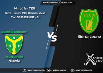 NIG vs SLE Live Score Match 1st T20I, Playing 11 Live Match Today, October 19, 2021, Sierra Leone tour of Nigeria, 2021