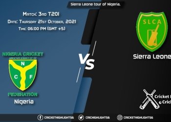 NIG vs SLE Live Score Match 3rd T20I, Playing 11 Live Match Today, October 21, 2021, Sierra Leone tour of Nigeria, 2021