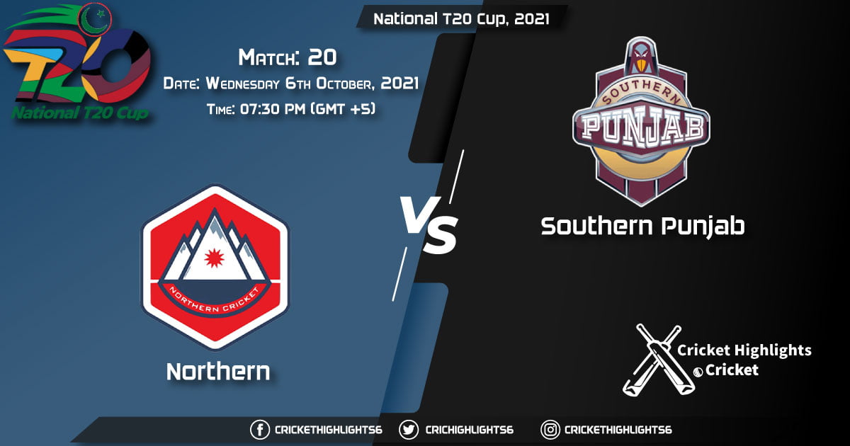 NOR vs SOP Live Score Match 20, Playing 11 Live Match Today, October 6, 2021, National T20 Cup, 2021