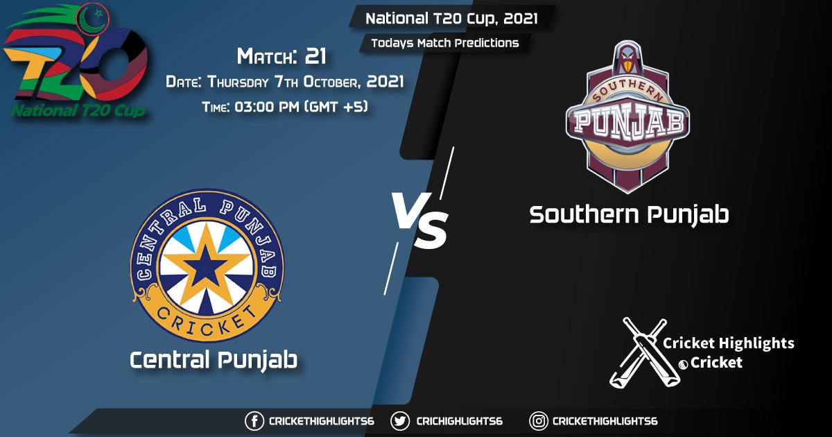 National T20 Cup, 2021, Match 21 CEP vs SOP, Playing 11 & Today's Match Predictions