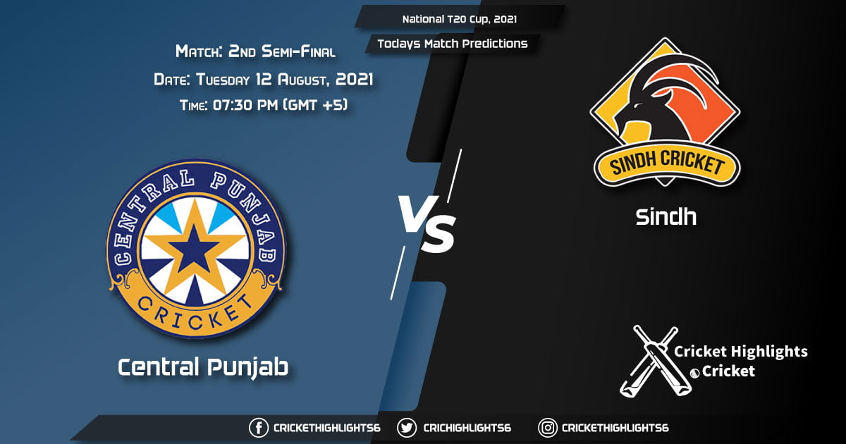 National T20 Cup, 2021, Match Semi-Final 2 CEP vs SIN, Playing 11 & Today's Match Predictions