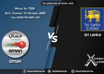 OMN vs SL Live Score Match 1st T20I, Playing 11 Live Match Today, October 7, 2021, Sri Lanka tour of Oman, 2021