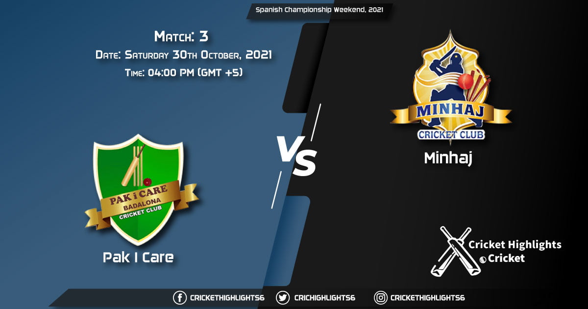 PIC vs MIN Live Score Match 3, Playing 11 Live Match Today, October 30, 2021, Spanish Championship Weekend, 2021
