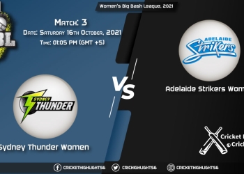 ST-W vs AS-W Live Score Match 3, Playing 11 Live Match Today, October 16, 2021, Women's Big Bash League, 2021