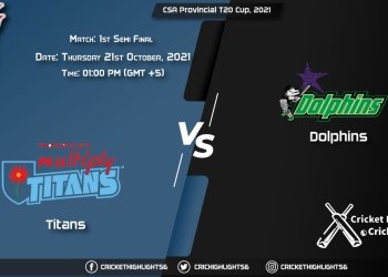 TIT vs DOL Live Score Match 1st Semi Final, Playing 11 Live Match Today, October 21, 2021, CSA Provincial T20 Cup, 2021