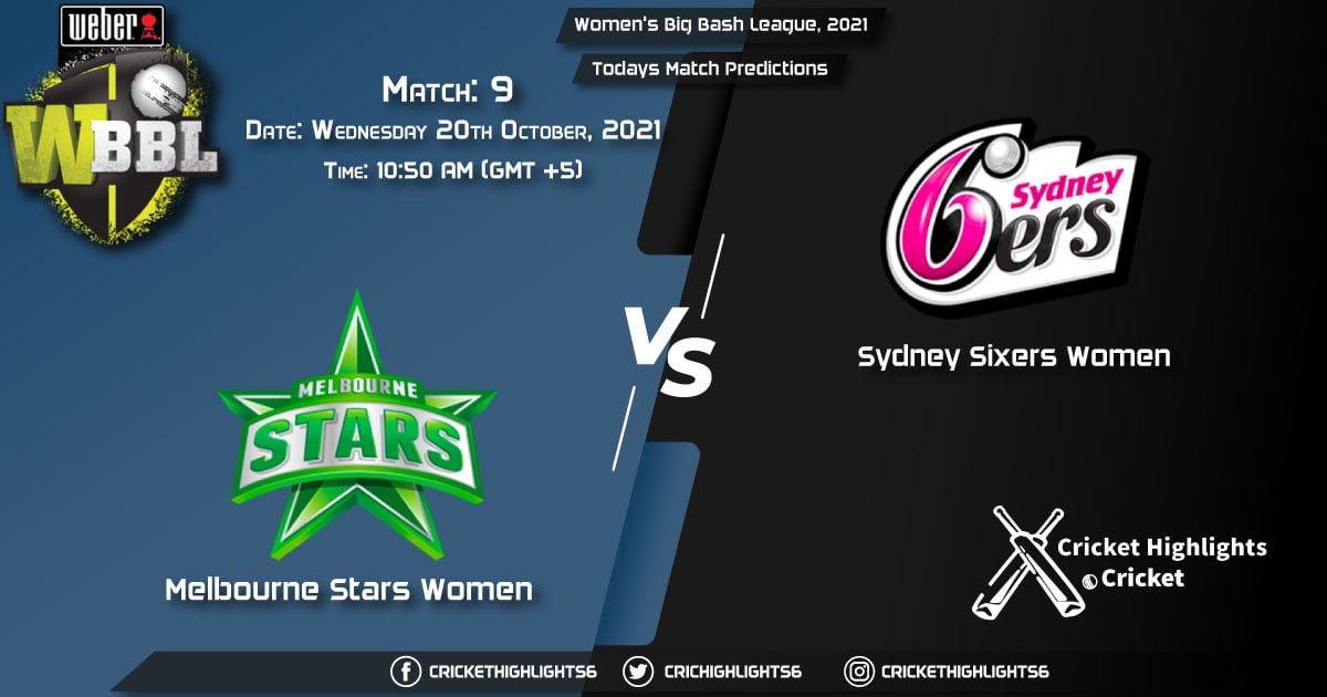 Women's Big Bash League, 2021, 2021, Match 9 MS-W vs SS-W, Playing 11 & Today's Match Predictions