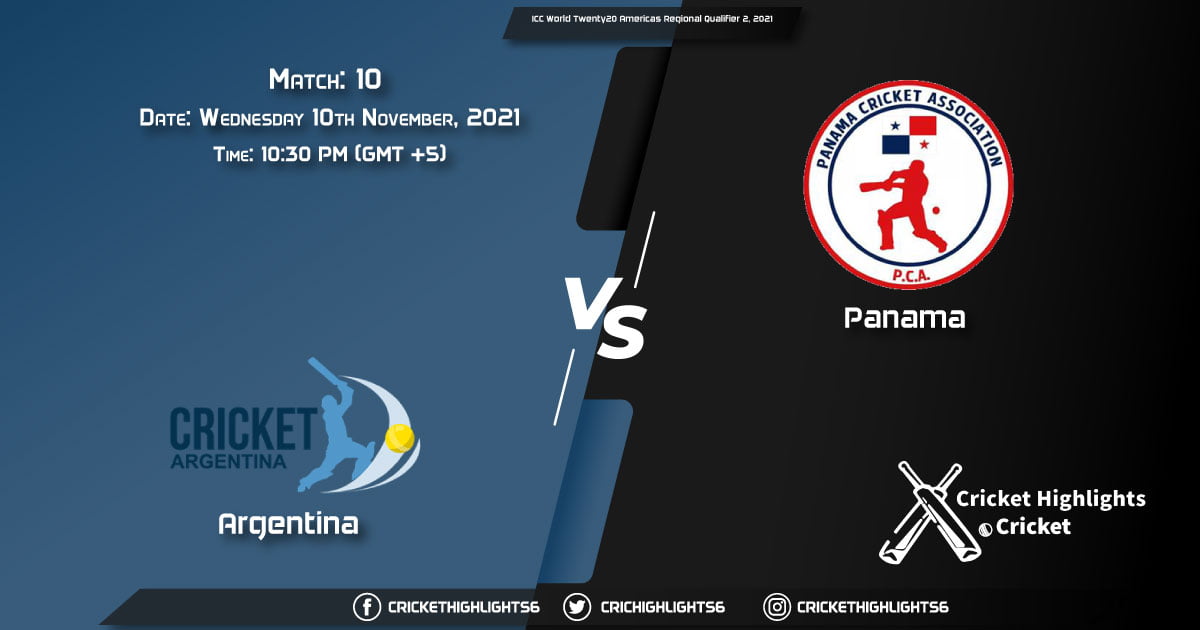 ARG vs PAN, Live Scorecard, Match 10, November 10, 2021, Live Cricket Score, Portugal T10, 2021