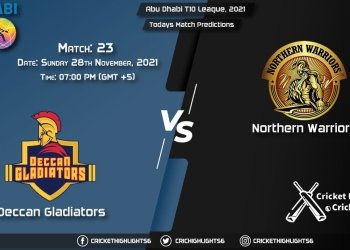 Abu Dhabi T10 League, 2021, Match 23 DG vs NW, Playing 11 & Today's Match Predictions