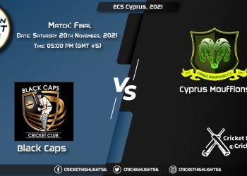 BCP vs CYM Live Score Match Final Playing 11 Live Match Today, November 20, 2021, ECS Cyprus, 2021
