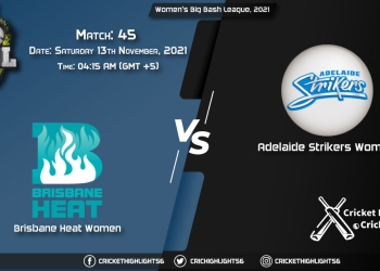 BH-W vs AS-W, Live Scorecard, Match 45, November 13, 2021, Live Cricket Score, Women's Big Bash League, 2021