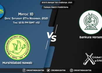 BYJU'S Bengal T20 Challenge, 2021, Match 10 SIB vs BI, Playing 11 & Today's Match Predictions