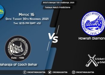 BYJU'S Bengal T20 Challenge, 2021, Match 16 MOCB vs HOD, Playing 11 & Today's Match Predictions