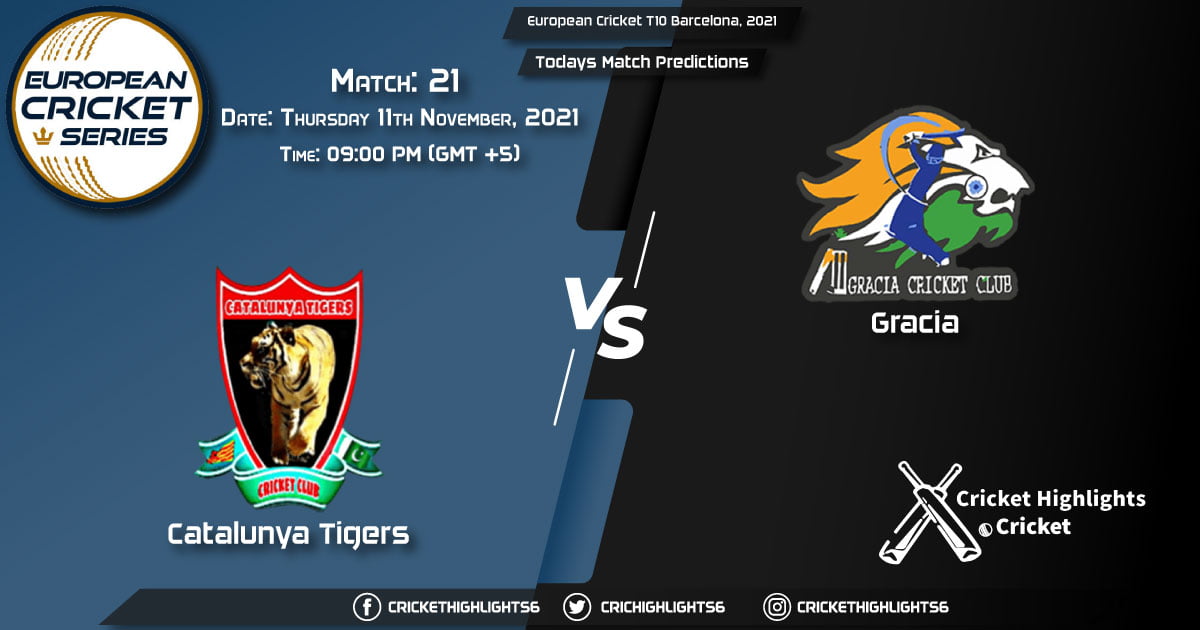 CAT vs GRA, Live Scorecard, Match 21, November 11, 2021, Live Cricket Score, Portugal T10, 2021