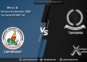 CMR vs TAN Live Score Match 8, Playing 11 Live Match Today, November 6, 2021, ICC World Twenty20 Sub Regional Africa Qualifier Group B, 2021