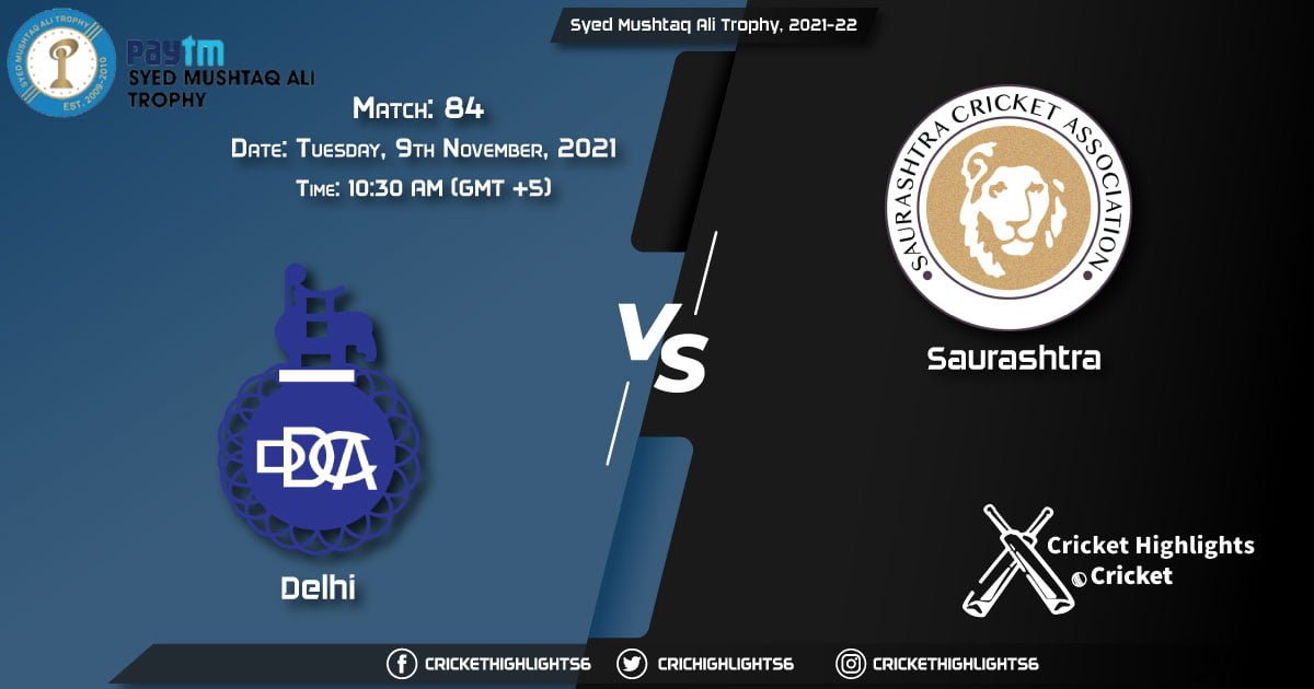 DEL vs SAU, Live Scorecard, Match 84, November 09, 2021, Live Cricket Score, Portugal T10, 2021