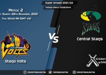 Dream11 Super Smash 202122, Match 2 OV vs CS, Playing 11 & Today's Match Predictions