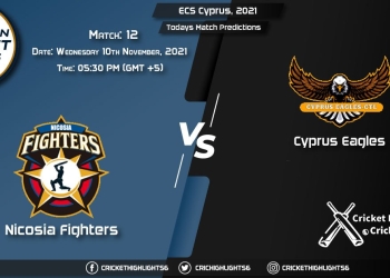 ECS Cyprus, 2021, Match 12 NFCC vs CES Playing 11 & Today's Match Predictions