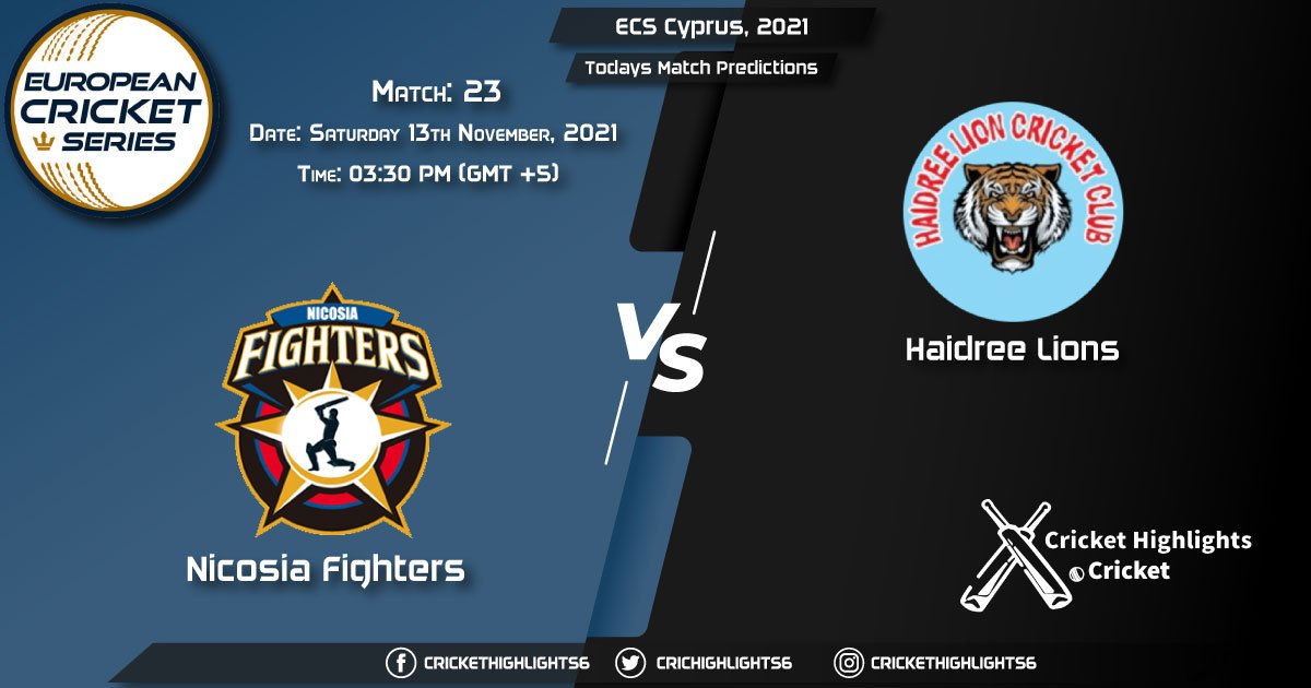 ECS Cyprus, 2021, Match 23 NFCC vs HAL Playing 11 & Today's Match Predictions