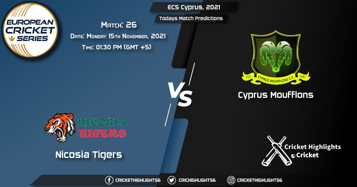 ECS Cyprus, 2021, Match 26 NCT vs CYM Playing 11 & Today's Match Predictions