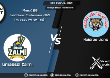 ECS Cyprus, 2021, Match 28 LIZ vs HAL Playing 11 & Today's Match Predictions