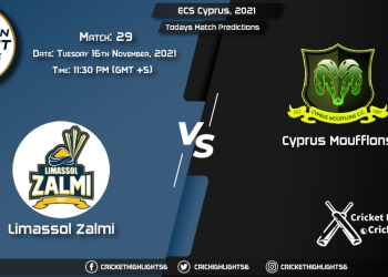 ECS Cyprus, 2021, Match 29 LIZ vs CYM, Playing 11 & Today's Match Predictions