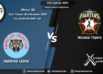 ECS Cyprus, 2021, Match 30 HAL vs NCT, Playing 11 & Today's Match Predictions