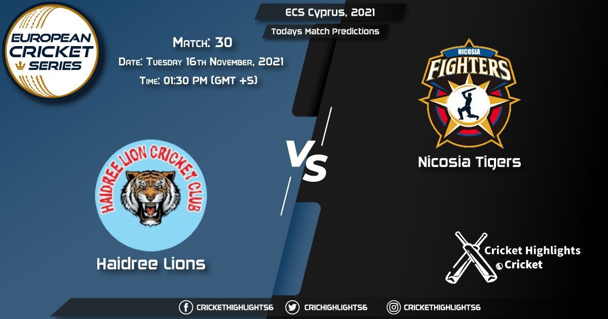 ECS Cyprus, 2021, Match 30 HAL vs NCT, Playing 11 & Today's Match Predictions
