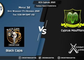 ECS Cyprus, 2021, Match 32nd BCP vs CYM, Playing 11 & Today's Match Predictions