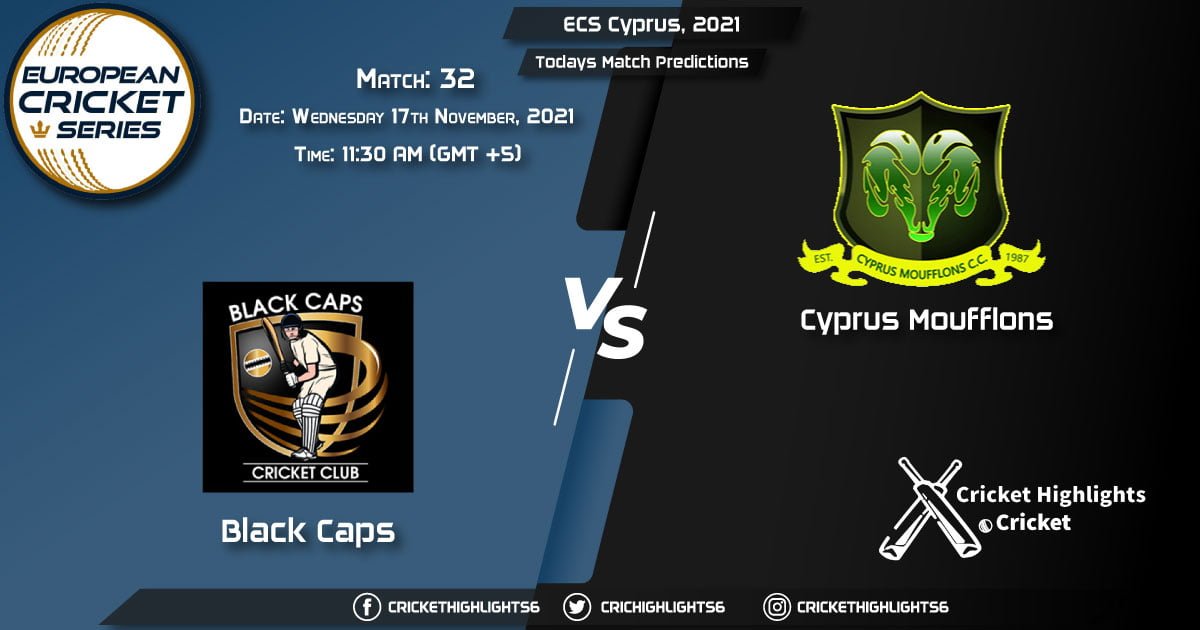 ECS Cyprus, 2021, Match 32nd BCP vs CYM, Playing 11 & Today's Match Predictions