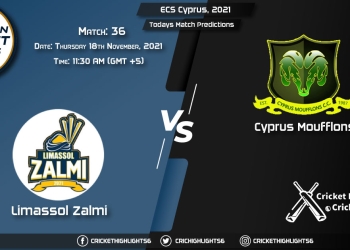 ECS Cyprus, 2021, Match 36 LIZ vs CYM, Playing 11 & Today's Match Predictions