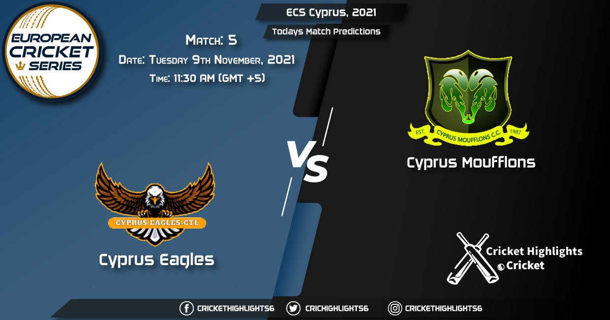 ECS Cyprus, 2021, Match 5 CES vs CYM Playing 11 & Today's Match Predictions