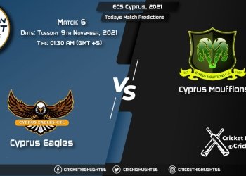ECS Cyprus, 2021, Match 6 CES vs CYM Playing 11 & Today's Match Predictions