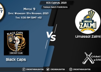 ECS Cyprus, 2021, Match 9 BCP vs LIZ Playing 11 & Today's Match Predictions