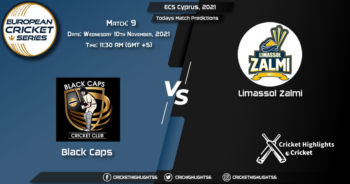 ECS Cyprus, 2021, Match 9 BCP vs LIZ Playing 11 & Today's Match Predictions