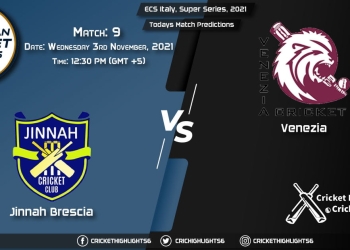 ECS Italy, Super Series, 2021, Match 9 JIB vs VEN, Playing 11 & Today's Match Predictions