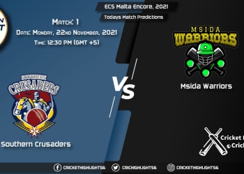 ECS Malta Encore, 2021, Match 1 SOC vs MSW, Playing 11 & Today's Match Predictions